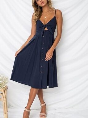 ECOWISH Midi Dress Size M